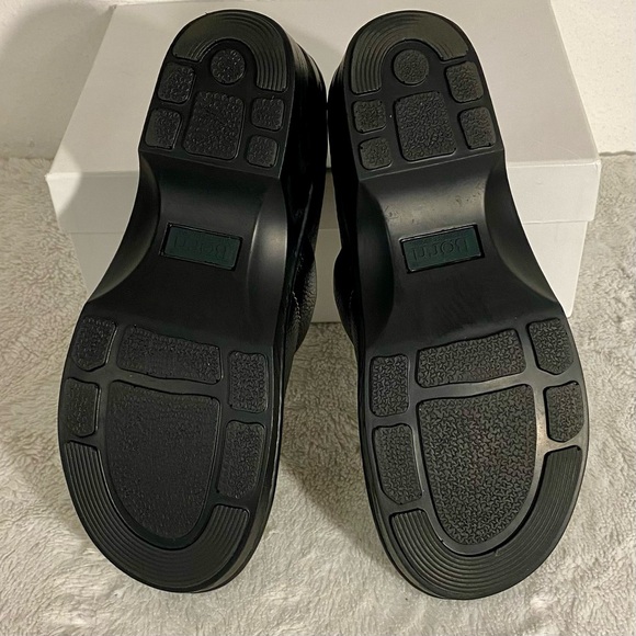 Born Black Pebbled Leather Clogs Women’s Size 7.5 - Picture 7 of 11
